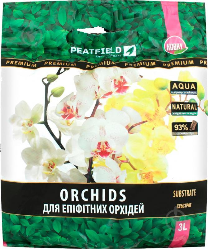 Субстрат торф'яний PEATFIELD для епіфітних орхідей 3л