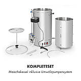 Чайник Brauheld Pro 2500 Вт, 35 л, 30-100 °C, циркуляційний насос, неіржавка сталь, 35 л (Німеччина, читати, фото 7