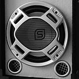 Дископара акустичних боксів 25 см пасивні динаміки білі 400 Вт світловий ефект (Німеччина, читати опис), фото 3