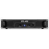 SPL-400 DJ PA підсилювач потужності 2x 200 Вт чорний Немає вибору  ⁇  2x 200 Вт (4 Ом) / 2x 150 Вт (8 Ом)  ⁇  Чорний, фото 4