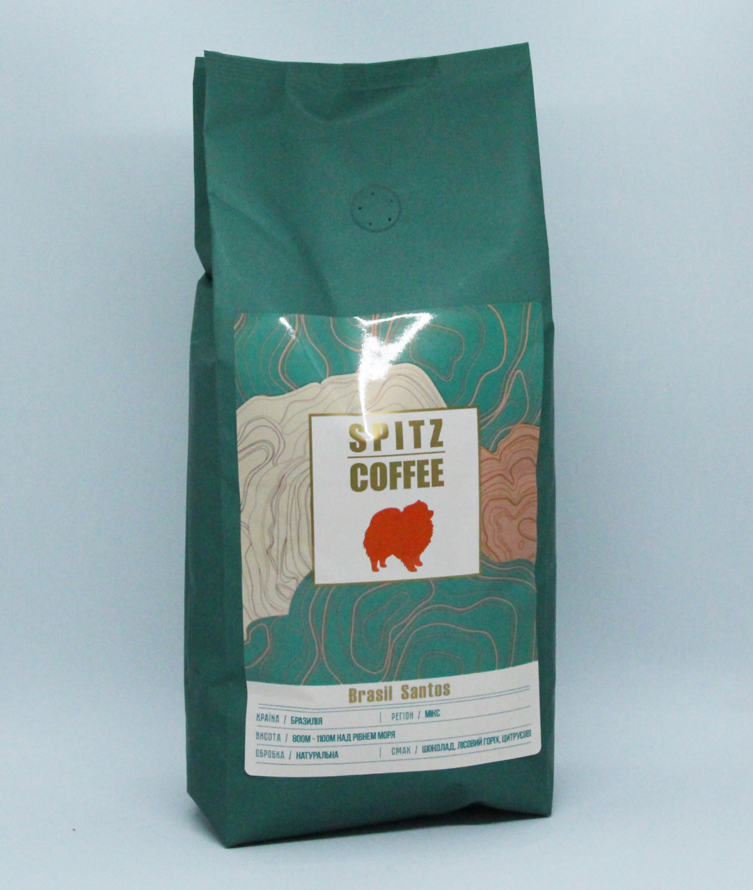 Кофе в зернах SPITZ COFFEE Бразильский Сантос 1 кг (ID#1662298475 ...