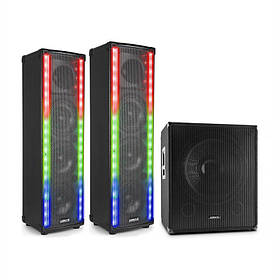 Комплект динаміків LM65 PA 400W сабвуфер чорний (Німеччина, читати опис)