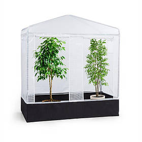 Рослинний намет Plant Palace X2 200x220x100 см сталевий труба Ø 25 мм сітка ПВХ 200 см (Німеччина, читати