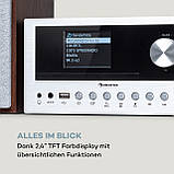 Стереосистема Connect System Максимум 40 Вт інтернет/DAB+/FM-радіо CD-програвач сріблястий (Німеччина,, фото 9