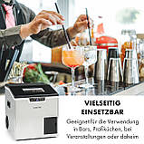 Льодогенератор Icefestival Cube 400 W 1.9 л 20 кг/24 год кубики льоду (Німеччина, читати опис), фото 2