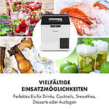 Льодогенератор Icefestival Cube 400 W 1.9 л 20 кг/24 год кубики льоду (Німеччина, читати опис), фото 8