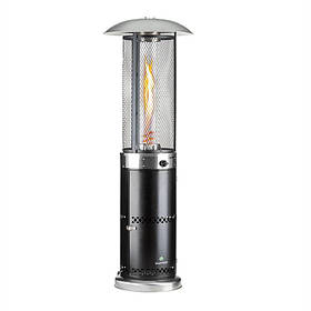 Нагрівач для патіо Goldflame Deluxe 36 000 БТЕ / 11 кВт, мобільний, із загартованого скла, з неіржавкої