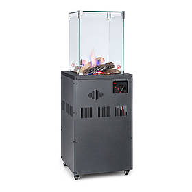 Газова колонка Flagranti Crystal View 8kW неіржавка сталь темно-сіра (Німеччина, читати опис)