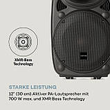 SLK-12-A Активний гучномовець 12" 700 Вт макс. Порти USB і SD MP3 700 Вт (Німеччина, читати опис), фото 5