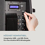 SLK-12-A Активний гучномовець 12" 700 Вт макс. Порти USB і SD MP3 700 Вт (Німеччина, читати опис), фото 9