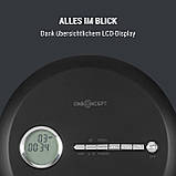 CDC 100 BT Функція Discman BT LCD ASP 2x1.5V чорний Чорний (Німеччина, читати опис), фото 7