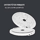 CDC 100 MP3 Discman Portable CD Player CD-R/RW/-MP3 Antishock ESP Micro-USB Білий (Німеччина, читати опис), фото 5
