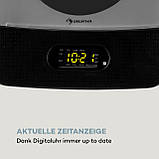 CD-плеєр Vertiplay Bluetooth Night Light FM-радіо AUX Цифровий годинник Чорний Чорний (Німеччина, читати опис), фото 6