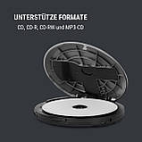 CDC 100 MP3 Discman CD-плеєр CD-R/RW/-MP3 Portable Antishock ESP Micro-USB Silver (Німеччина, читати опис), фото 5