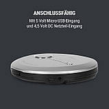 CDC 100 MP3 Discman CD-плеєр CD-R/RW/-MP3 Portable Antishock ESP Micro-USB Silver (Німеччина, читати опис), фото 7
