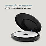 CDC 200 DAB+ Discman DAB+/FM Батарея MP3-CD РК-дисплей Чорний (Німеччина, читати опис), фото 4