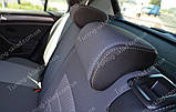 Чохли на сидіння Фольксваген Гольф 7 (чохли з екошкіри Volkswagen Golf 7 стиль Premium), фото 4