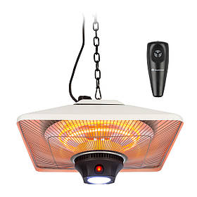 Інфрачервоний нагрівач Heat Square 1000/2000 Вт Carbon IP24 LED Білий (Німеччина, читати опис)
