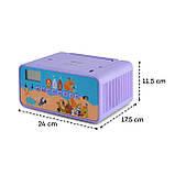 Kidsbox Zoo CD Boombox CD-плеєр BT USB LC Display Тварини дизайн зоопарку (Німеччина, читати опис), фото 10