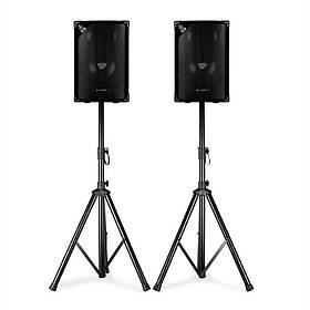 SL8 пара диско-боксів зі стійками 8-дюймовий вуфер 200 Вт макс. 2 стійки + сумка 8 дюймів (20 см) — пара