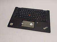 Корпус верхний с клавиатурой Lenovo Thinkpad Yoga X13 Gen 1 Сервисный оригинал с разборки
