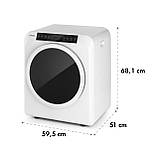 EZ Суха сушильна машина Вентильована сушарка 1500 Вт 6 кг 60 см Білий (Німеччина, читати опис), фото 8