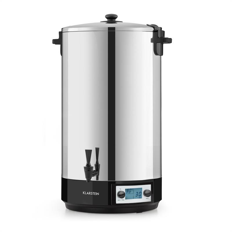 KonfiStar 60 digital автомат для консервування диспенсер для напоїв 2500 Вт 60 л 100 °C 180 хв неіржавка