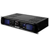 SPL-2000-MP3 DJ PA підсилювач 2-канальний підсилювач потужності 2 x 1000 Вт USB SD MP3-плеєр MP3-плеєр <unk> 2x 1000, фото 6