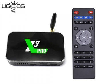 Ugoos X3 Pro S905X3 4/32Gb 2.4+5G WI-FI Android 9.0