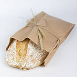 Паперовий пакет для продуктів 220*80*380 мм, упаковка 1000 шт, фото 2