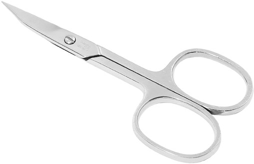 Ножницы маникюрные Niegelon ногтевые загнутые серебро - фото 1 - id-p33827897