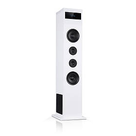 Динамік Karaboom 100 Tower 120 Вт макс Bluetooth 2 в 1 USB Білий (Німеччина, читати опис)