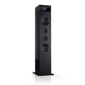 Karaboom 100 Tower Speaker 120 Вт Макс Bluetooth 2 в 1 USB Чорний (Німеччина, читати опис)