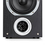 V7B 4-смугова підлогова акустична система з фазоінвертором 440 Вт, знімна передня панель, чорний Чорний, фото 5