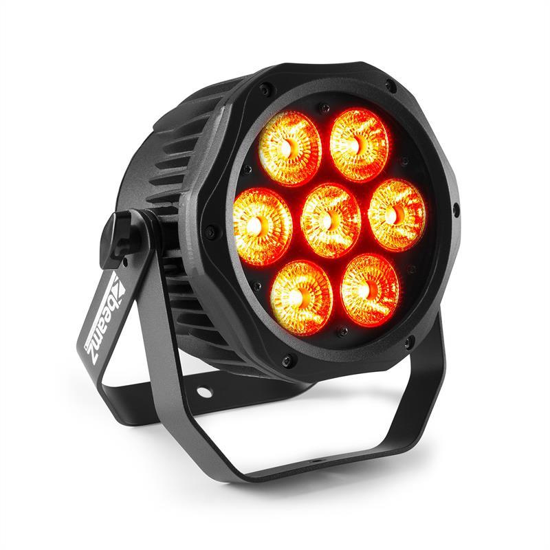 Професійні світлодіоди BWA410 LED PAR 7x10W 4in1 RGBW водонепроникний чорний (Німеччина, читати