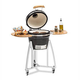 Знімні бічні панелі Queensize Kamado Grill Thermometer чорні (Німеччина, читати опис)