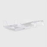 РЕТРОСПЕКТИВА 1978 MKII — Пара трисмугових поличних динаміків білий/прозорий. Білий  ⁇  Без кришки  ⁇ , фото 5