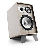 Retrospective 1978 MKII 3-смугова полична колонка, біла, з кришкою коричнева біла  ⁇  Браун  ⁇  Сірий, фото 3