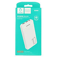 Портативная батарея PowerBank Denmen DP09 (10000 mAh) white