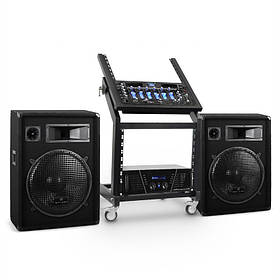 DJ PA Set System Rack Star Series Venus Bounce Bluetooth (Німеччина, читати опис)