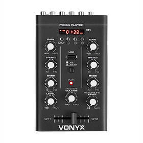 STM500BT 2-канальний DJ-мікшер Bluetooth MP3-плеєр USB-порт чорний (Німеччина, читати опис)