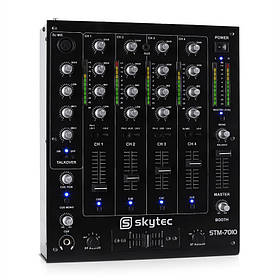 STM-7010 4-канальний DJ-мікшер USB MP3 EQ (Німеччина, читати опис)