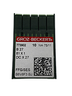 Голки GROZ-BECKERT DCx27 №75 SES