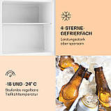 Garfield Freezer Freezer Cube 4-Star 35 L 65 W 2 яруси з неіржавкої сталі 35 Ltr  ⁇  Срібний (Німеччина,, фото 4