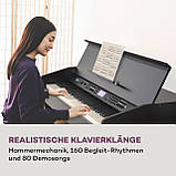 Subi 88 Harmony E-Piano 88 Keys Hammer Action 160 Rhythms 80 Demo Songs Black (Німеччина, читати опис), фото 3