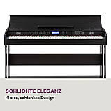 Subi 88 Harmony E-Piano 88 Keys Hammer Action 160 Rhythms 80 Demo Songs Black (Німеччина, читати опис), фото 4