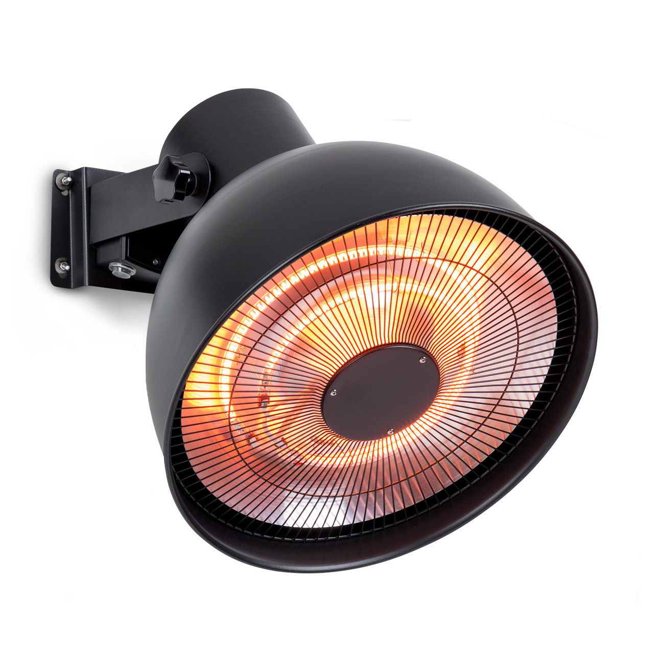 Інфрачервоний нагрівач для патіо Heatbell Wall Smart IPX4 800/1200/2000W Outdoor Black (Німеччина, читати