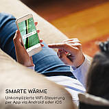 Інфрачервоний нагрівач для патіо Heatbell Wall Smart IPX4 800/1200/2000W Outdoor Black (Німеччина, читати, фото 3