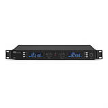PD632H 2X 20-канальний набір бездротових мікрофонів UHF 2x ручних мікрофони PLL 19" корпус для стійки чорний, фото 3