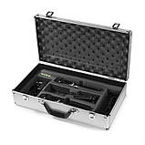 PD632H 2X 20-канальний набір бездротових мікрофонів UHF 2x ручних мікрофони PLL 19" корпус для стійки чорний, фото 6